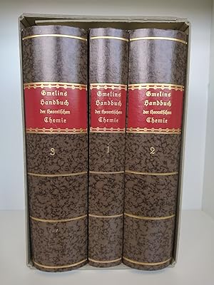 Handbuch der theoretischen Chemie Werkgetreuer Nachdruck 1988 der ersten Auflage von 1817