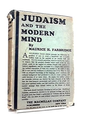 Seller image for Judaism and the Modern Mind for sale by Redux Books