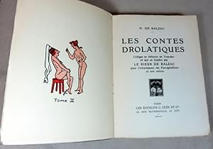 Bild des Verkufers fr Les contes drolatiques, tome II. zum Verkauf von Latulu
