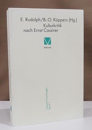 Imagen del vendedor de Kulturkritik nach Ernst Cassirer. a la venta por Dieter Eckert