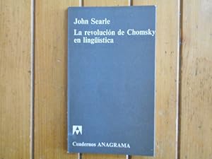 Imagen del vendedor de La revolución de Chomsky en lingüística. Traducción : Carlos Manzano. a la venta por Librería Camino Bulnes