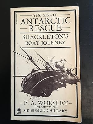 Imagen del vendedor de Great Antarctic Rescue: Shackleton's Boat Journey a la venta por Lazycat Books