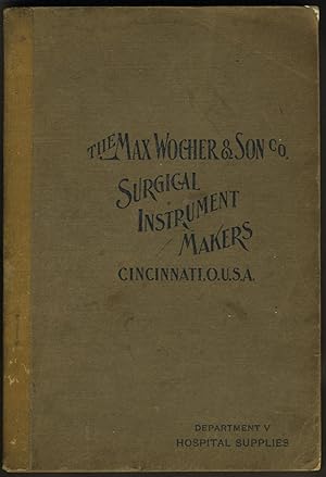 High-Grade Hospital Furniture and Appliances: Catalogue of Department V. Comprising Operating Tab...