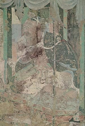 Tang Dynasty Figures Of Vimalkiarirti Tumhuang Cave Mural Postcard