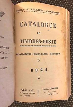 Catalogue De Timbres Y Postes