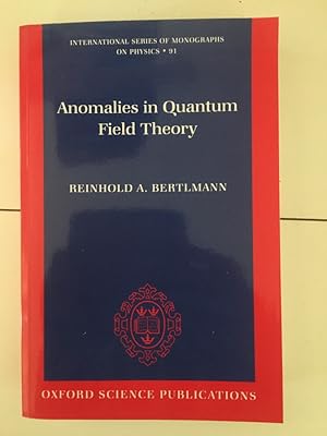 Seller image for Anomalies in Quantum Field Theory for sale by Libreria Anticuaria Camino de Santiago