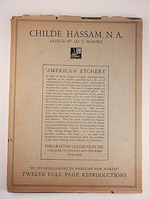 American Etchers Vol III Childe Hassam, N. A. of the American Academy of Arts & Letters