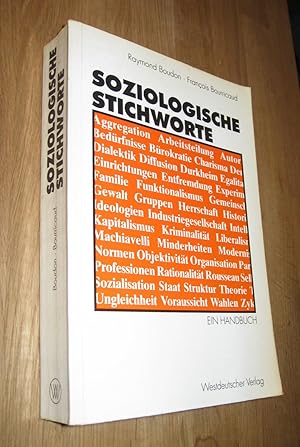 Seller image for Soziologische Stichworte: Ein Handbuch (German Edition) for sale by Dipl.-Inform. Gerd Suelmann