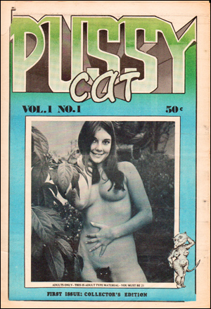 Immagine del venditore per Pussy Cat, Vol. 1, No. 1 (1970) First Issue : Collector's Edition venduto da Specific Object / David Platzker