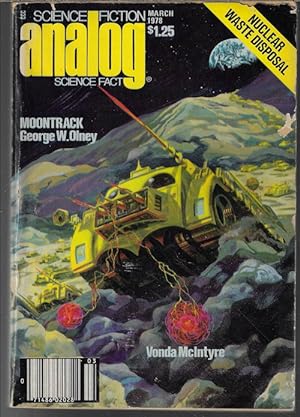Bild des Verkufers fr ANALOG Science Fiction/ Science Fact: March, Mar. 1978 ("The Outcasts of Heaven Belt") zum Verkauf von Books from the Crypt
