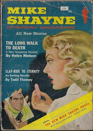 Bild des Verkufers fr MIKE SHAYNE MYSTERY MAGAZINE: June 1957 ("Weep for a Blonde Corpse") zum Verkauf von Books from the Crypt