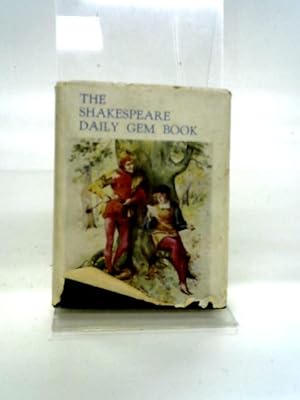 Seller image for The Shakspeare Daily Gem Book and Journal For Birthdays for sale by World of Rare Books