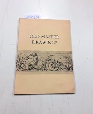 Seller image for Old Master drawings catalogue 1976 for sale by Versand-Antiquariat Konrad von Agris e.K.