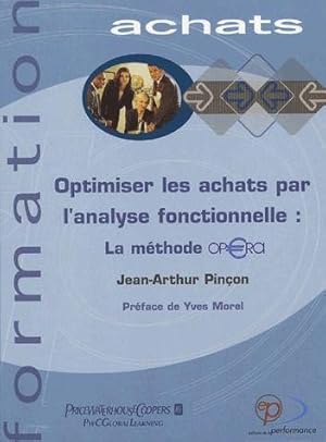 Seller image for Optimiser les achats par l'analyse fonctionnelle for sale by Chapitre.com : livres et presse ancienne