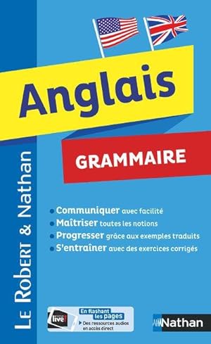 dictionnaire Le Robert & Nathan ; anglais ; grammaire (édition 2018)