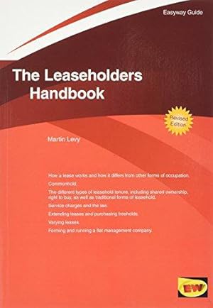 Bild des Verkufers fr Leaseholders Handbook, The (Easyway Guides) zum Verkauf von WeBuyBooks