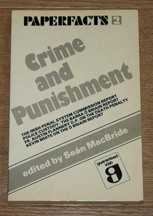 Bild des Verkufers fr Crime and Punishment. The Irish Penal System Commission Report. zum Verkauf von Antiquariat Gallenberger