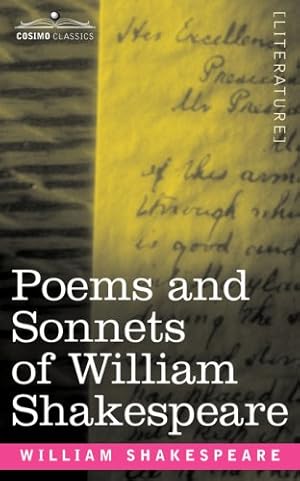 Seller image for Poems and Sonnets of William Shakespeare [Soft Cover ] for sale by booksXpress