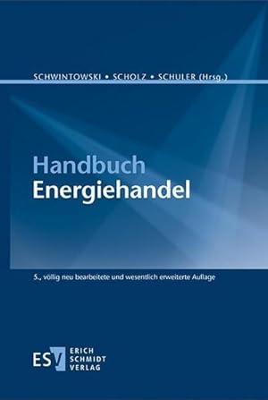 Bild des Verkufers fr Handbuch Energiehandel zum Verkauf von AHA-BUCH GmbH