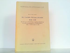 Bild des Verkufers fr Der deutsche Wehrmachtbericht 1939-1945 - Ein Beitrag zur Untersuchung der geistigen Kriegsfhrung. Mit einer Dokumentation der Wehrmachtberichte vom 1.7.1944 bis 9.5.1945. zum Verkauf von Antiquariat Ehbrecht - Preis inkl. MwSt.