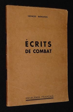 Bild des Verkufers fr Ecrits de combat zum Verkauf von Abraxas-libris