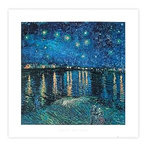 Vincent Van Gogh - Notte stellata (Sternennacht), 1888
