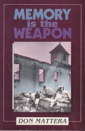 Seller image for Memory is the weapon for sale by WeBuyBooks