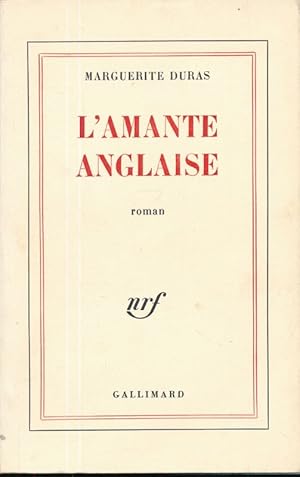 Seller image for L'amante anglaise for sale by LIBRAIRIE GIL-ARTGIL SARL