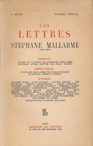 Seller image for Les lettres. Stphane Mallarm 1842 - 1898 for sale by LIBRAIRIE GIL-ARTGIL SARL