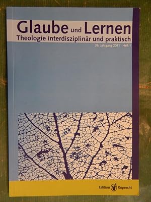 Imagen del vendedor de Glauben und Lernen: HIER Heft ber Toleranz - Intoleranz a la venta por Buchantiquariat Uwe Sticht, Einzelunter.