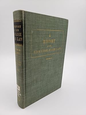 Image du vendeur pour A History Of The English Poor Law (Volume 2) mis en vente par Shadyside Books