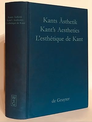 Immagine del venditore per Kants sthetik / Kant's Aesthetics / L'esthtique de Kant. venduto da Thomas Dorn, ABAA