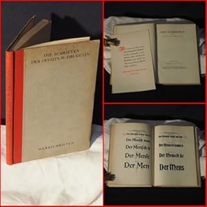 Die Schriften der Offizin W. Drugulin. Erster Teil: Werkschriften.