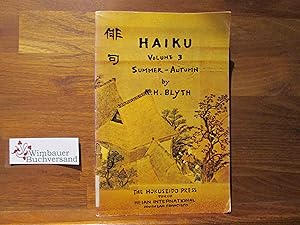 Imagen del vendedor de Haiku Volume 3 - Summer - Autumn a la venta por Antiquariat im Kaiserviertel | Wimbauer Buchversand