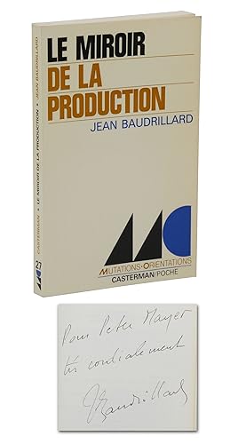 Le Miroir de la production: ou l'ilusion critique du materialisme historique