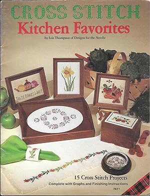 Imagen del vendedor de Cross stitch kitchen favorites a la venta por Vada's Book Store