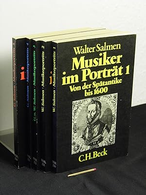 Musiker im Porträt 1 - 5 (komplett) - 1: Von der Spätantike bis 1600 + 2: Das 17., 3: 18., 4: 19....