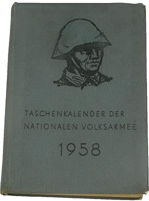 Taschenkalender der Nationalen Volksarmee 1958,