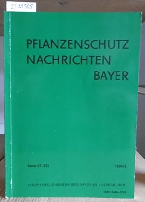 Bild des Verkufers fr Untersuchungen ber den Entwicklungsverlauf der Getreidearten (1968-1984) unter Bercksichtigung der Saatzeit. - Kolbe, W.: Zehn Jahre Versuche mit Goltix zur Unkrautbekmpfung im Zucker- und Futterrbenanbau (1974-1984) mit einem Rckblick auf die Bekmpfungsverfahren seit 200 Jahren. zum Verkauf von Versandantiquariat Trffelschwein