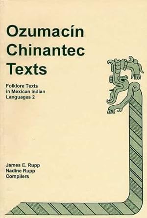 Seller image for Ozumacin Chinantec Texts for sale by GreatBookPricesUK