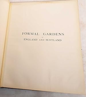 Formal Gardens in England and Scotland: Volume II