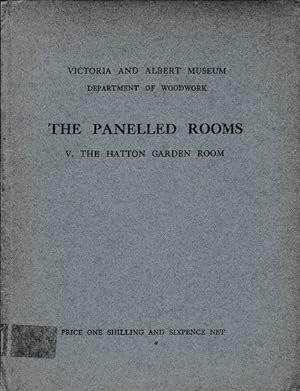 Bild des Verkufers fr panelled rooms, The. V. The Hatton garden room. zum Verkauf von La Librera, Iberoamerikan. Buchhandlung