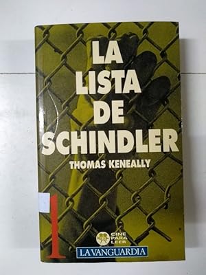 Imagen del vendedor de La lista de Schindler, a la venta por Libros Ambig