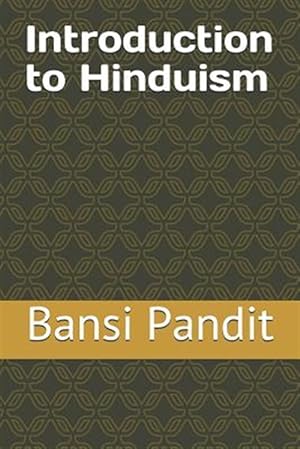 Bild des Verkufers fr Introduction to Hinduism zum Verkauf von GreatBookPrices