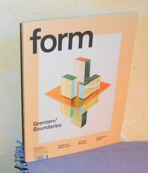 form. Design Magazine N° 280 Nov/Dec 2018: Grenzen / Boundaries (Deutsch/ Englisch : German/ Engl...