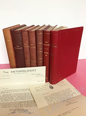 THE ENTOMOLOGIST An Illustrated Journal of General Entomology [9 Volumes Bound in seven 1945-1953...