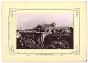 Photo Eugen Currlin, Blumenau, Ansicht Blumenau, Ponte da Garcia, Hotel Holetz