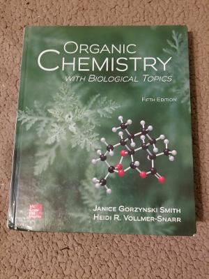 Seller image for Organic Chemistry with Biological Topics (WCB Chemistry) (5th Edition) for sale by Text4less