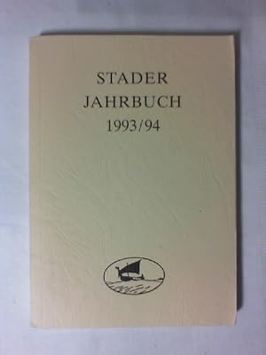 Image du vendeur pour Stader Jahrbuch 1993/94 (Stader Archiv - Neue Folge 83/84) mis en vente par Buecherhof