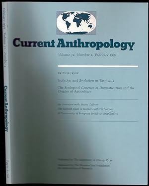 Bild des Verkufers fr The Ecological Genetics of Domestication and the Origins of Agriculture in Current Anthropology Volume 32 Number 1 zum Verkauf von The Book Collector, Inc. ABAA, ILAB